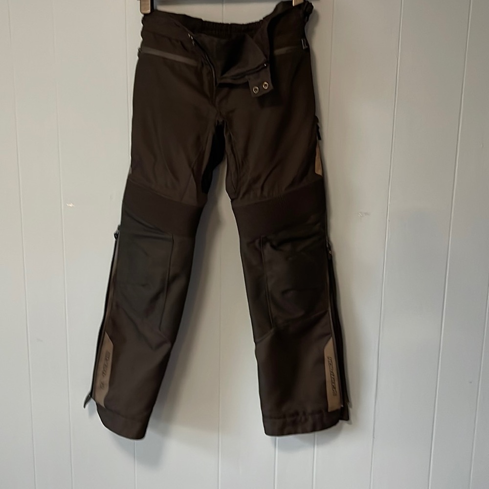 Scorpion Mens Waterproof Motorcycle riding pants with knee and hip armor